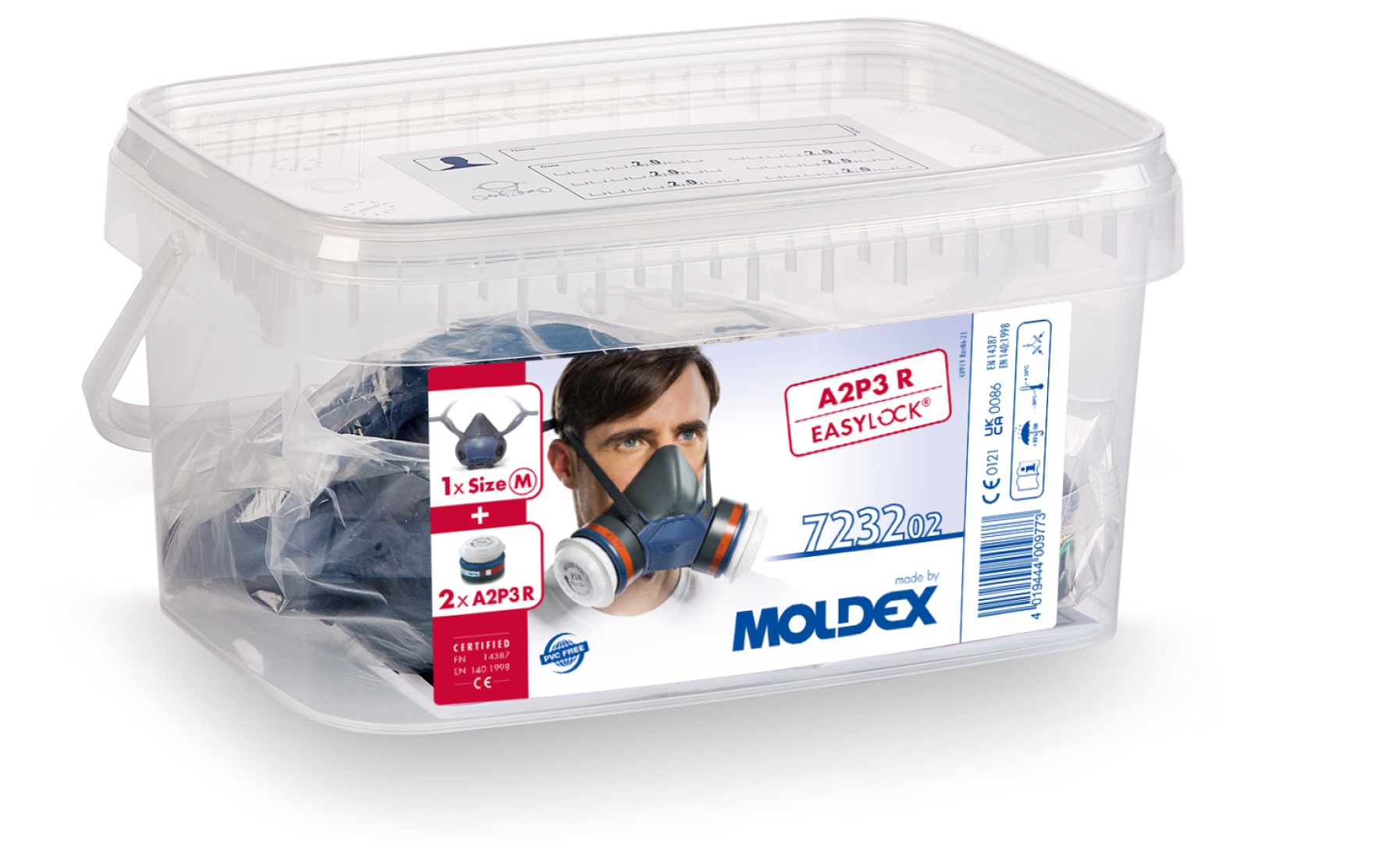 Moldex Atemschutzbox A2P3 R