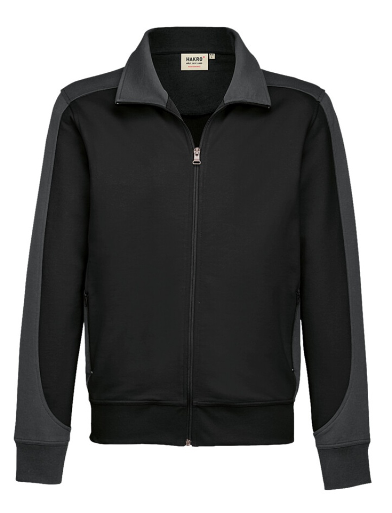 HAKRO SWEATJACKE CONTRAST MIKRALINAR® 477